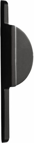 Semicircle Black Zinc Alloy Handle Cabinet Door Cupboard Drawer Wine Cabinet Wardrobe Door Handle 2Only-A(B) in Saudi Arabia