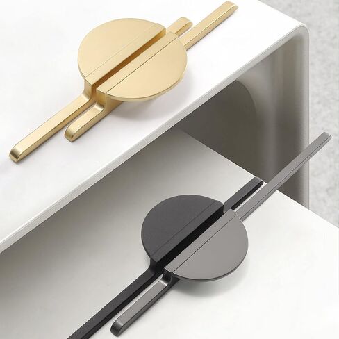 Semicircle Black Zinc Alloy Handle Cabinet Door Cupboard Drawer Wine Cabinet Wardrobe Door Handle 2Only-A(B) in Saudi Arabia