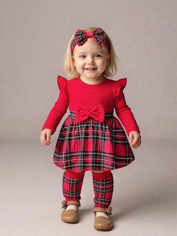 Aalizzwell Newborn Baby One Piece Romper Dress 0-18 Months in Saudi Arabia