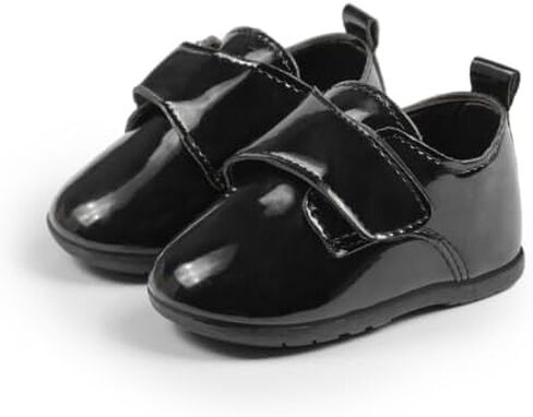 Baby Boys Girls Dress Shoes Infant Classic Oxfords Lace-Up Casual First Walker Shoes in Saudi Arabia