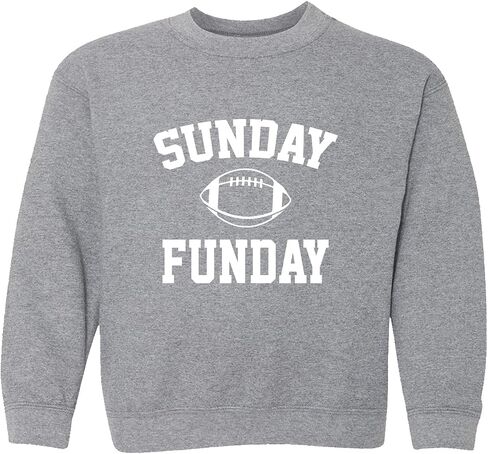 Tees & Tails Sunday Funday Toddler Fleece Crewneck Sweatshirt in Saudi Arabia