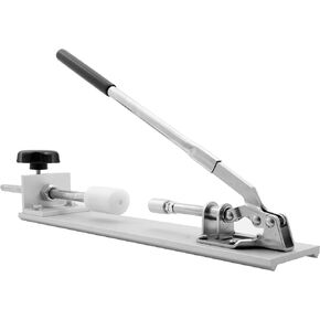 Savannah Pen Press with Anodized Aluminum Base and Adjustable Assembly Rod with UHMW Pressure Stop for Assembling Pen Parts | Exerts up to 30 Pounds of Pressure
