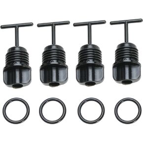 Drain Plug and O-Ring for Yamaha Wave Runner FX Cruiser GP SUV VXR Venture Blaster Jammer Raider XLT XL 500 650 700 760 800 1100 1200 1300 Replace EU0-62282-00-00 EU0622820000, 4 Pcs