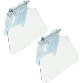 ULTECHNOVO Bench Eye Shield, 2 Pcs Eyeshield Replacement Kit for Most Bench Grinders