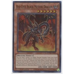 Yu-Gi-Oh! Red-Eyes Black Meteor Dragon - DUNE-EN095 - Super Rare - 1st Edition