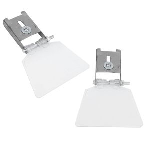 Grinder Face Shield, for Bench Grinder, 2pcs Bench Grinder Eyeshield 304 Stainless Steel Case Tool Shield Attachment Accessories for Rotary Grinder Small