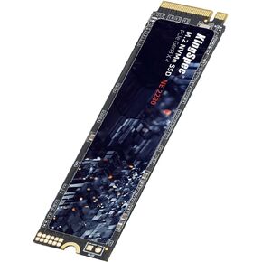 KingSpec SSD 512GB, M.2 NVMe Gen3x4 SSD 2280 - Up to 2400MB/s, Internal Solid State Drive with 3D NAND Flash, Compatible with Desktop and Laptop