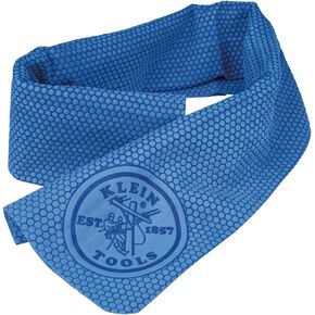 KLEIN TOOLS 60090 Cooling Towel for Neck with Evaporative PVA Technology, Blue