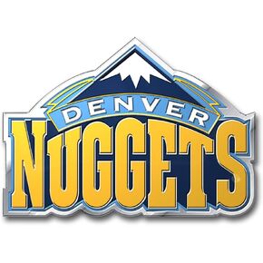 NBA - Denver Nuggets Heavy Duty Aluminum Color Emblem