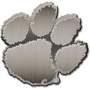 Rico AEM120201 Clemson Antique Nickel Auto Emblem