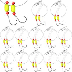 JellyArch 12 Pcs Pompano Rigs for Surf Fishing Offshore in Kuwait