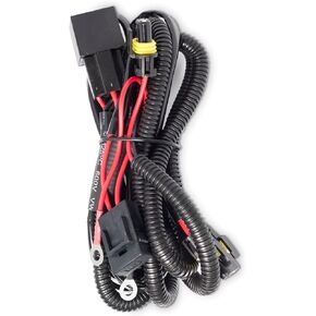XtremeVision H4/9003 Hi/Lo Bi-Xenon Controller HID Battery Relay Wiring Harness 12V 35W/55W