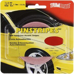 TRIMBRITE T1118 1/8 Pinstripe Tape Red