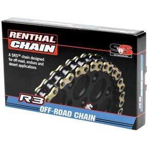 Renthal C413 R3-3 SRS Off Road O-Ring Chain, 520 x 114 Links with Connecting Link