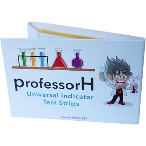 Litmus pH Test Strips | (pH 1-14), Universal Indicator, 2 Packs of 100 Strips. Test and Track Your Water, Diet, Saliva, Pool, Aquarium, Urine, and Soil. in Saudi Arabia