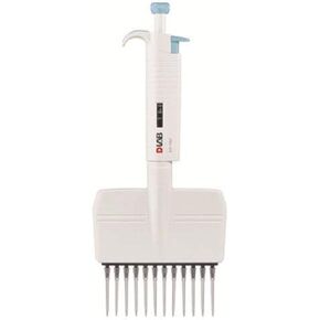 DLAB 7030304012 Micropette Plus حجم قابل للتعديل اثني عشر قناة، 50-300 ul in Kuwait