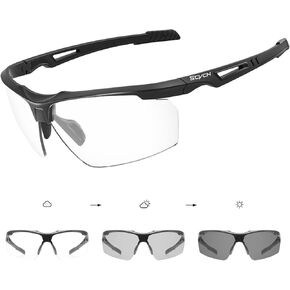 SCVCN Photochromic Sunglasses for Men Women UV 400 Protection Sports Fishing