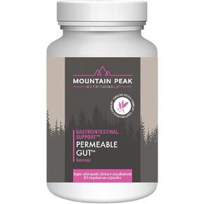 Mountain Peak Nutritionals Permeable Gut Formula - Helps Protect Stomach & Intestinal Lining - Leaky Gut & Gastro Support Supplement - Hypoallergenic Dietary Supplement (90 Vegetarian Capsules)