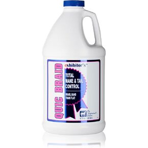 exhibitor's Quic Braid for Total Mane & Tail Control Refill 64 Ounce