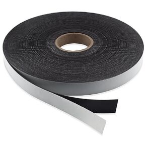 Master Magnetics Flexible Magnet Strip with Adhesive Back , 1/16" Thick, 1" Wide, 50 Feet Score-Cut Every 3" Length with 196 - 1" x 3" Pieces (1 Roll)