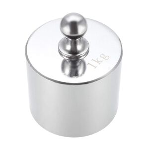 uxcell Calibration Weight 1kg M2 Precision Chrome Plated Steel for Digital Balance Scales