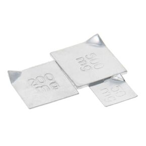 Utoolmart Scale Weights Calibration 500mg-10mg 6pcs M2 Class Calibration Weights Aluminum Box Set