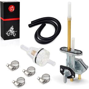 MOTO1988 Fuel Valve Petcock Tank Switch Compatible with Kawasaki Ninja 250 250R EX250F 1988-2007 OEM 51023-1393 51023-1139