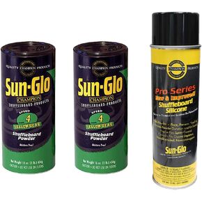 Sun-Glo 2 Cans #4 Yellow Bear Wax w/ 1 Can of Silicone Spray