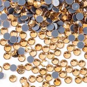 HTVRONT Rhinestones for Crafting - 1440pcs SS16 Hotfix Rhinestones for Clothes, Bright Color & Shining Flatback Rhinestones Suitable for Crafts, Decoration and Handicraft (3.7-3.9mm)