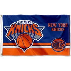 New York Knicks Dual Logo Indoor Outdoor Flag Banner
