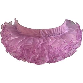Jenniferwu organza Ruffled jersey Baby Diaper Bloomer Covers for 0-4T