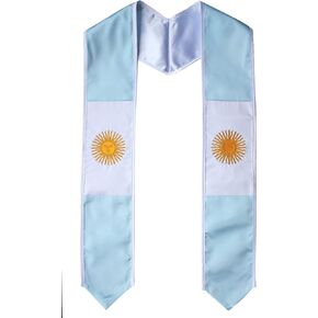 Del Mex Country Flag Graduation Stole Sash International Graduate (Puerto Rico)
