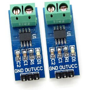 2 X 5A Range Electrical Parts Current Sensor Module ACS712