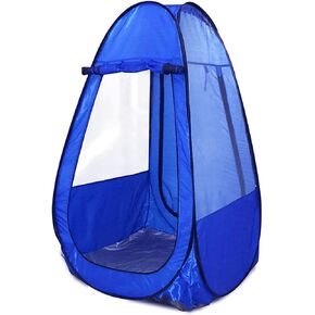 Sports Pop Up Tent for Shade | Personal Single Person Shelter Sport Tents Waterproof for Bad Weather, 2 Clear Sides, 2 Doors for Watching Events Games, for Camping Hiking Fishing Beach Outdoor