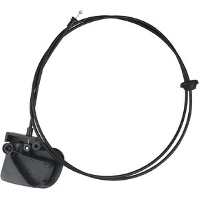 Osompar Hood Release Cable & Pull Handle Compatible with Chrysler PT Cruiser 2001-2010 Replaces 4725000AA 912-085