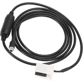 ACROPIX Radio Wire Terminal Car Female Aux Stereo Adaptor Fit for BMW 525i Abs - Pack of 1 Black White