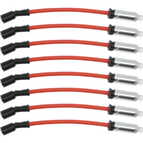 HiSport Spark Plug Lgnition Wire Set 88894393 Compatible with Chevy GMC 1999-2006 VORTEC 4.8L 5.3L 6.0L W/Heat Shield