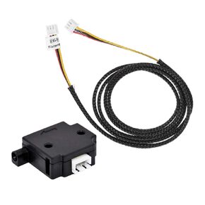 Creativity 3D Printer Filament Detection Sensor Module Filament Run-Out Pause Detecting Monitor for 3D Printer Lerdge Board 1.75mm Filament (Black)