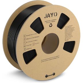 JAYO PLA+ حزمة خيوط 1.75 مم، حزمة خيوط طابعة ثلاثية الأبعاد متعددة الألوان، معبأة بالفراغ بشكل فردي، بكرة 250 جرام، 8 عبوات، 2 كجم إجمالاً، أسود + أبيض + رمادي + أزرق + أخضر + برتقالي + أصفر + لون خشب بيرليوود in Kuwait