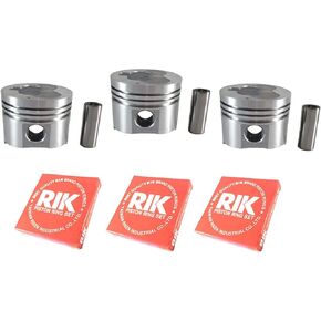 مجموعة مكبس + حلقة من Factorytaiwan كبيرة الحجم 76 مم (+0.50 مم) MIT L3E PIN: 18 مم × 3 قطع (MM437601، MM433713) in Kuwait