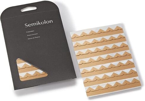 Semikolon - 252 Count Self-Adhesive Acid Free Photo Corners for Albums and Scrapbooks, Chamois in Saudi Arabia