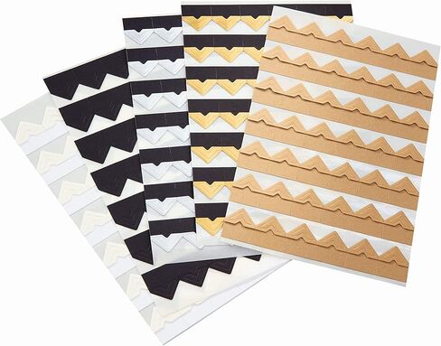 Semikolon - 252 Count Self-Adhesive Acid Free Photo Corners for Albums and Scrapbooks, Chamois in Saudi Arabia