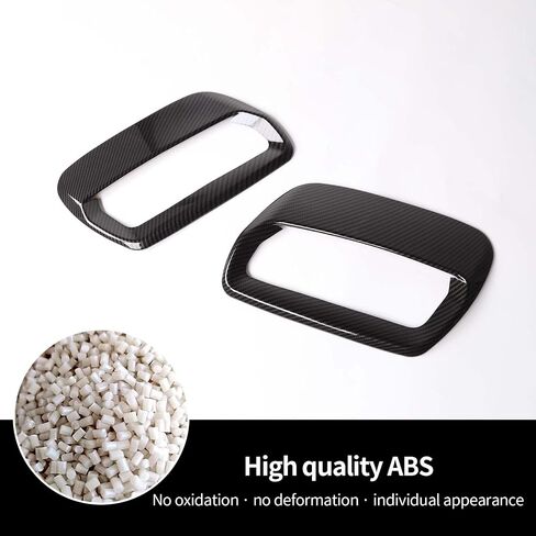 Hoolcar Engine Hood Air Outlet Vent Cover Trim Compatible with 2018-2022 Ford Mustang, Exterior Accessory, Carbon Fiber in Saudi Arabia