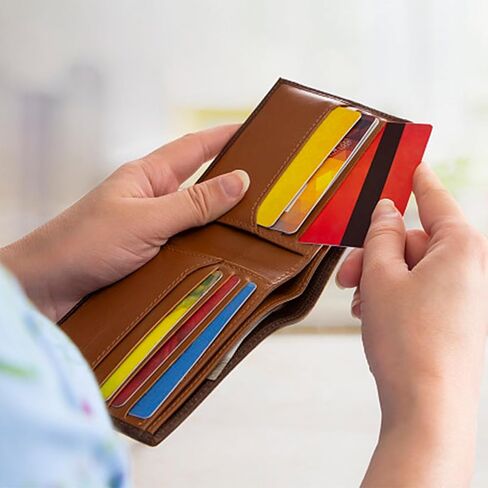 Luyata- Wallet Men, Pocket Wallets Brown Leather, Minimalist Personalized Slim Wallet for Men,Suit for Father's Day, Birthday, Graduation Gift Men's Accessories in Saudi Arabia