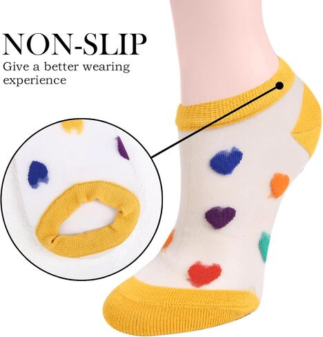 Benefeet Sox Womens Girls Sheer No Show Ankle Socks Lace Mesh Low Cut Liner Socks Transparent See Through Nylon Short Socks in Saudi Arabia
