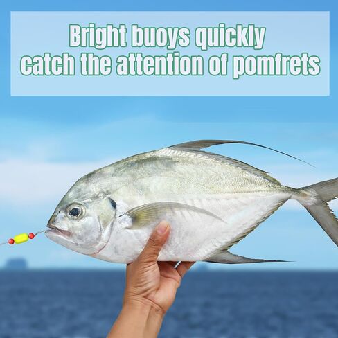JellyArch 12 Pcs Pompano Rigs for Surf Fishing Offshore Surf Fishing Rigs Saltwater Gear Surf Fishing Tackle with 2/0 Circle Hooks Double Circle Swivels Duo Lock Snaps in Saudi Arabia