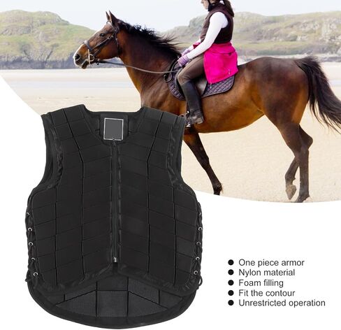 VBESTLIFE Equestrian Vest,Protective Vest for Horse Riding for Adults Horse Riding Protection Equestrian Vest(S) in Saudi Arabia
