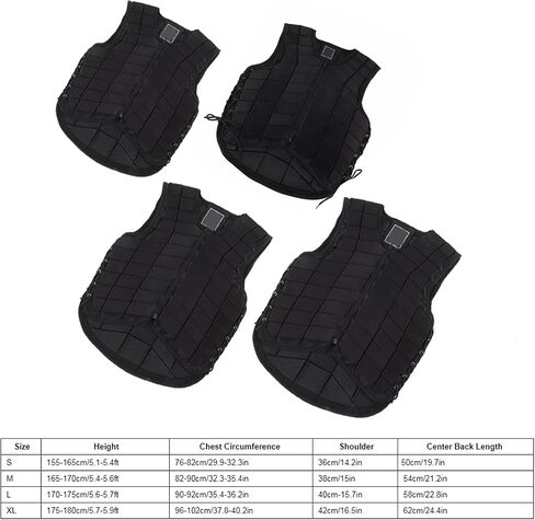 VBESTLIFE Equestrian Vest,Protective Vest for Horse Riding for Adults Horse Riding Protection Equestrian Vest(S) in Saudi Arabia