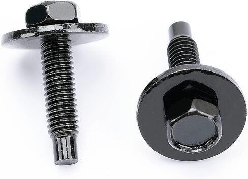 OAUTOO 20PCS M6-1.0 x 25mm Hex Head Bolt with Dog Point for Chrysler 6100567, 6101718, 6102396AA in Saudi Arabia