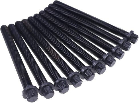 AIVWUMOT 10 قطعة مسامير رأس الاسطوانة 04270815 02109444 متوافقة مع محرك Deutz 1011 2011 BF4M1011 BF4M2011 04178044 0427 0815 0210 9444 in Saudi Arabia